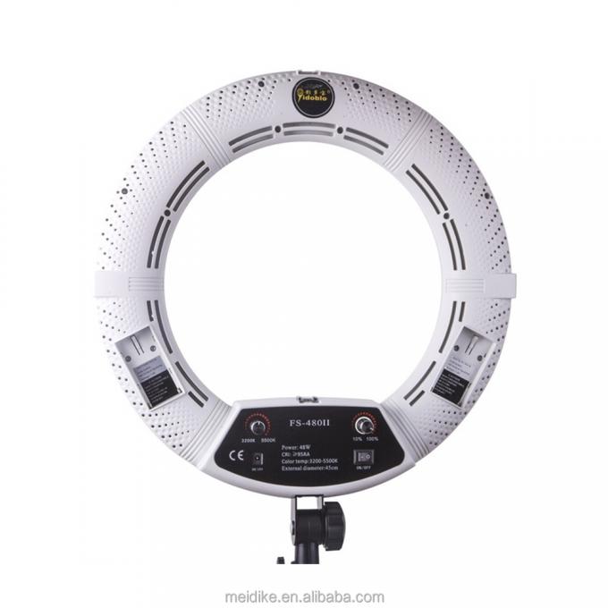 lampada ad anello vivo 18 pollici make-up led cerchio anello luce con treppiede stand kit di controllo remoto FE-480II 0